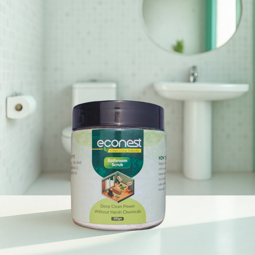 Econest Scrub Powder For Bathroom Cleaning